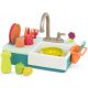 Sink with working faucet and accessories B. Toys