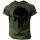  GYM WEAR PRO PREMIUM T-shirt Training Gym BREATHABLE GR.SKULL size M