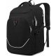 Large 17.3" Laptop Backpack with USB Port and Anti-Theft Lock - Waterproof and Lightweight