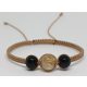  Bracelet Citrine Black Tourmaline Protective Abundance Courage Harmony Amulet