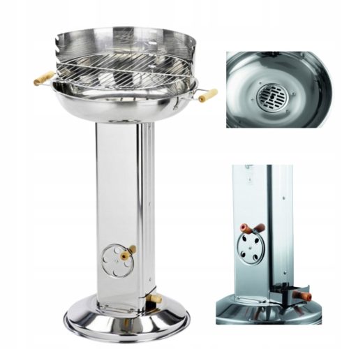  Column charcoal grill ACTIVA Bavaria 11300 SILVER