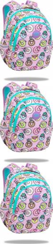 Lightweight and Durable Joy S CoolPack Backpack for Girls - Happy Donuts Design