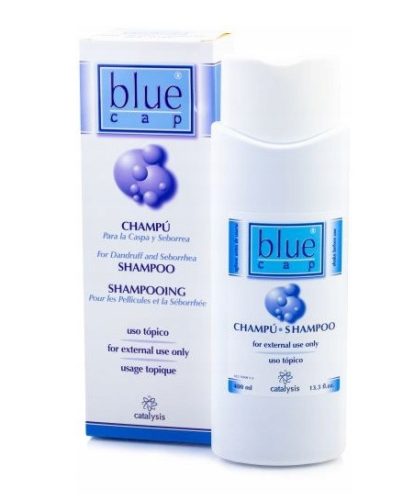Blue Cap Shampoo 400 ml for Scalp Psoriasis and Eczema Relief
