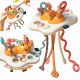 Montessori Sensory Toy Teether Rattle Multifunctional UFO OD 6MSC