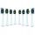  8x Heads for Seysso Carbon Basic White Daily, white replacement tips