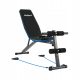  Rebel incline exercise bench with leg lock and rubber bands