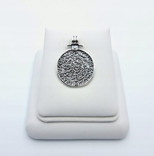  Pendant Silver 925 History of the Earth Phaistos Disc