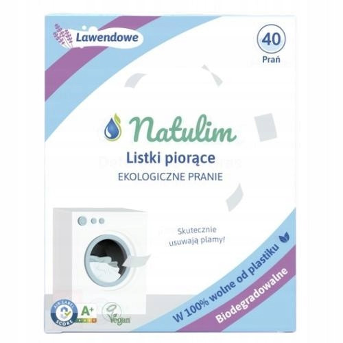  ECO LAUNDRY LEAVES NATULIM SCENTED FLORAL BIODEGRADABLE 40 WASHES