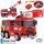  Fire truck, battery-powered fire truck, fire hose, rocking PA0316