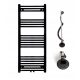  Electric towel rail bathroom radiator TRM 1200x500 - 600W black