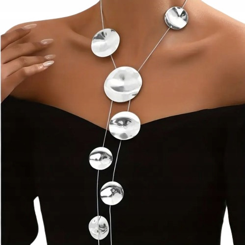  Chain necklace silver CIRCLES