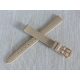  WOMEN'S WATCH STRAP 8 mm BEIGE, ECRU, NUDE, CREAM, JORDAN KERR