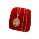  Communion chain medallion SCAPLERY Mother of God with Child necklace