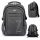 Bivacc Player Gray Backpack: Durable, Versatile School Companion