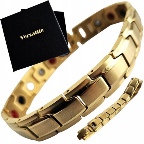  Magnetic bracelet for men health strong GOLD 19cm Gift Versatile