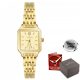  Jordan Kerr women's watch gold on a bracelet ELEGANT + engraving box