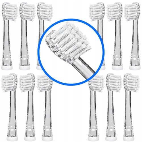  6x SEAGO children's toothbrush heads 1-6 years old SG 513 SG 977 replacement