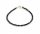  Bracelet natural black SPINEL balls 3mm
