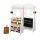  WOODEN STALL THEATRE MINI MARKET GREENGROCERS WITH ACCESSORIES