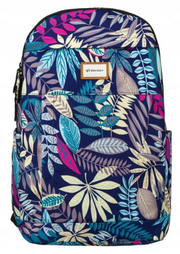 ROVICKY® Stylish Dual-Compartment Women's Urban Backpack with Floral Print
