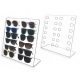  DOUBLE STAND for GLASSES for 12 pcs, DISPLAY made of PLEXIGLASS 3 mm