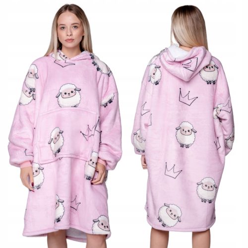  BLANKET SWEATSHIRT Oversize BLANKET SWEATSHIRT XXL Pattern SHEEP Birthday Gift Christmas