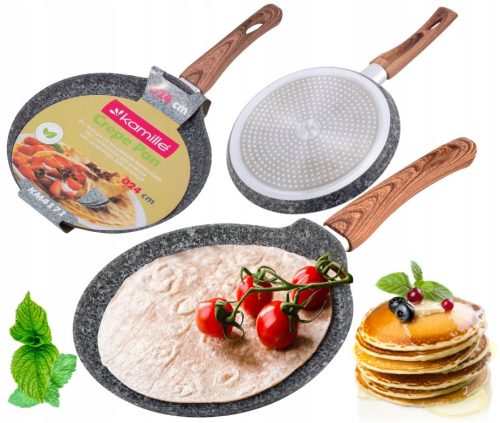  Pancake pan Kamille, 24 cm, granite