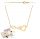  Gold necklace heart infinity infinity ROLO 14k gold 585 LAPRII