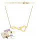  Gold necklace heart infinity infinity ROLO 14k gold 585 LAPRII