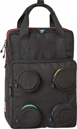 LEGO 2x2 Brick 15L Kids' School Backpack - Reflective Safety Features