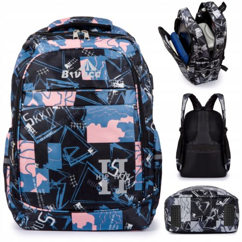 Stylish Bivacc Hip Hop Backpack for School - Waterproof and Durable