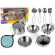  Children's Stainless Steel Cooking Pot Set