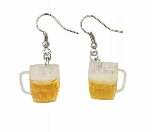  Funny Unique Earrings Add Humor to Your Style beer mug