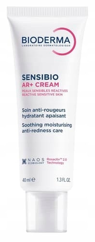 Bioderma Sensibio AR+ Soothing and Moisturizing Cream, 40 ml - Redness Reduction