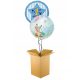  SET OF 2 HELIUM-FILLED BALLOON 1ST BIRTHDAY BOY