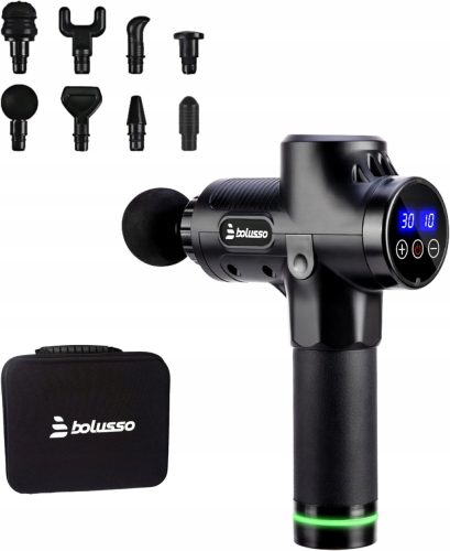  Bolusso Premium Massage Gun, 8 attachments, 30 modes