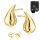  Fashion Gold Women's Earrings Drops Silver 925 Gift For Her Wife Mom