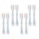  8x pink BRUSH-BABY BabySonicPRO toothbrush heads 1-6 years replacement