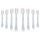  8x SEAGO SG977 sonic toothbrush heads 1-6 years pink replacement