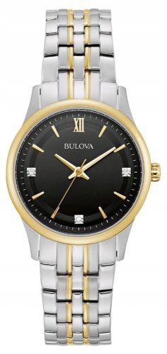  Bulova Classic Diamonds Ladies Watch 98p196