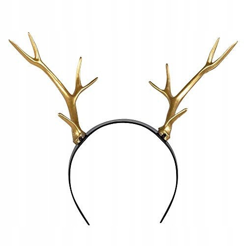  Boland 50025 Deer Antler Headband, Gold