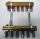  MANIFOLD 4 FOR CO + VALVES 1/2 x 16 PEX + ODP