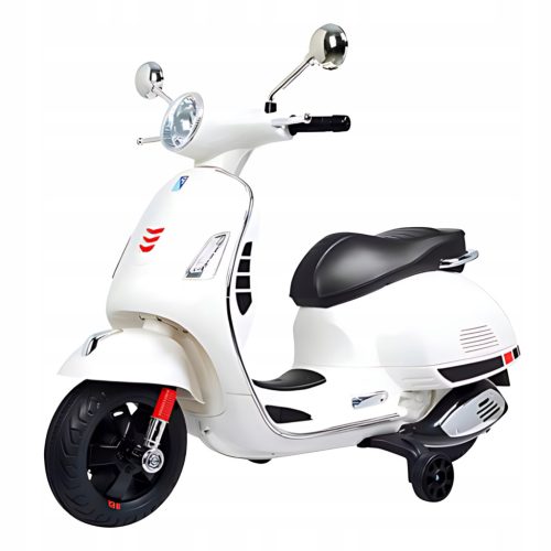  ELECTRIC SCOOTER FOR CHILDREN LIGHTS HORN BATTERY WHITE