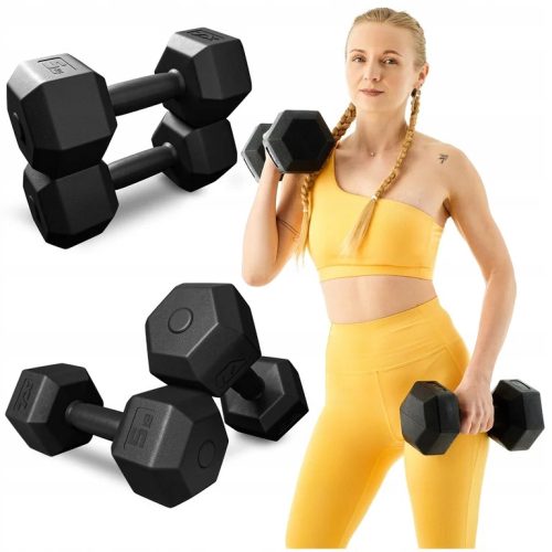  Dumbbells dumbbells fitness weights exercise set 2x6kg Trex Sport