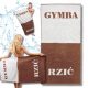  GYMBA TOWEL RZIĆ funny gift for a Silesian man husband 18-99 birthday