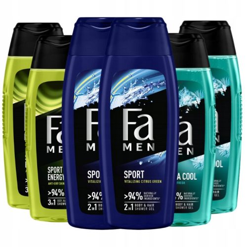  Fa MEN 6 x 400 ml shower gel