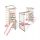  Champion gymnastic ladder white and pink