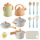  CHEF'S SET ACCESSORIES KITCHEN UTENSILS POTS 13pcs