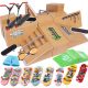  6 IN 1 FINGERBOARD-RAMP-SET SKATEPARK 8 SKATEBOARD 2 SCOOTERS