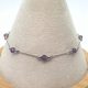  Adjustable String Bracelet Amethyst Stones LaReine